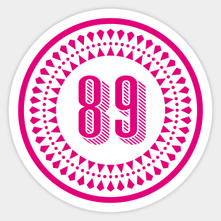 Born in 89 Sticker